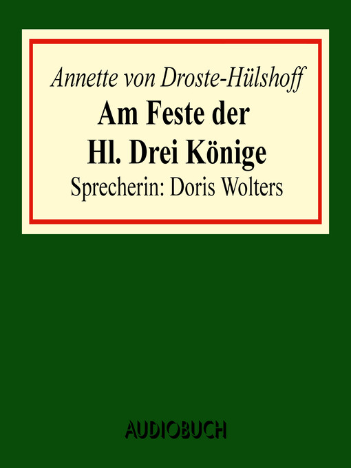Title details for Am Feste der Hl. Drei Könige by Annette von Droste-Hülshoff - Available